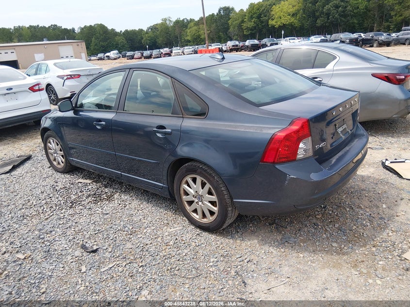 2009 VOLVO S40 SEDAN 2.4L I-5 DOHC, VVT, 168HP