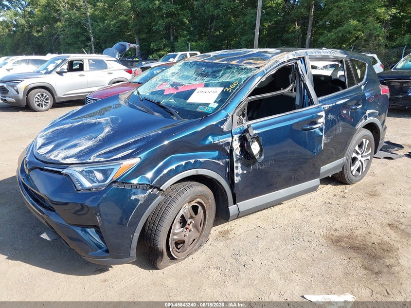 2018 TOYOTA RAV 4 SPORT UTILITY VEHICLE 2.5L I4 FI DOHC 16V NF4