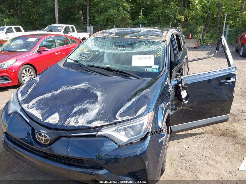 2018 TOYOTA RAV 4 SPORT UTILITY VEHICLE 2.5L I4 FI DOHC 16V NF4