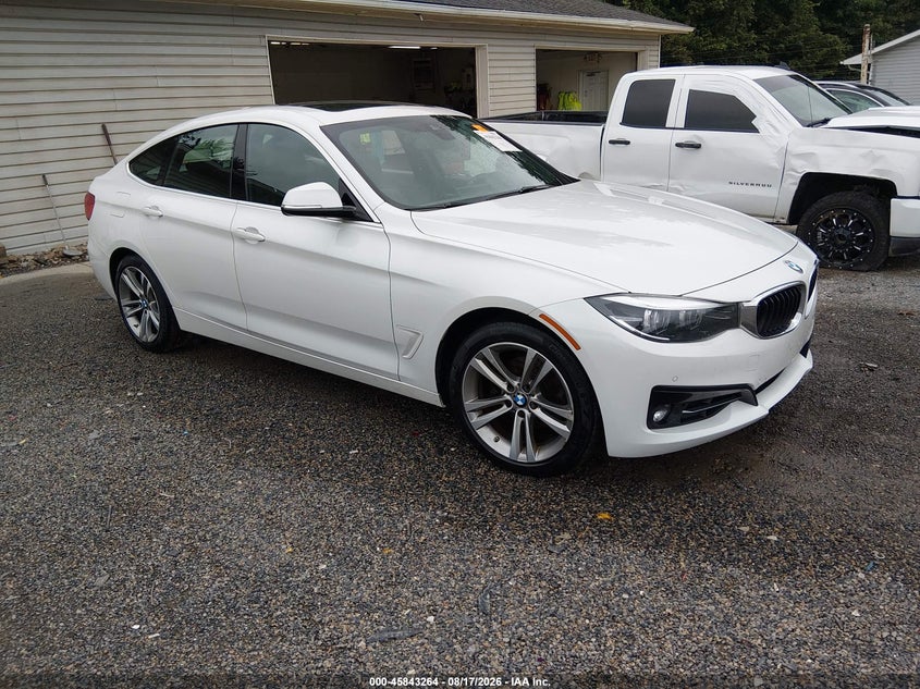 Vin: wba8z9c53jb219803, lot: 46342172, bmw 330i gran turismo xdrive 20181