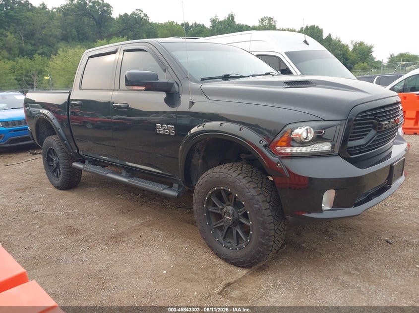 Vin: 1c6rr7mt8js250528, lot: 46342211, ram 1500 sport 2018 img_1