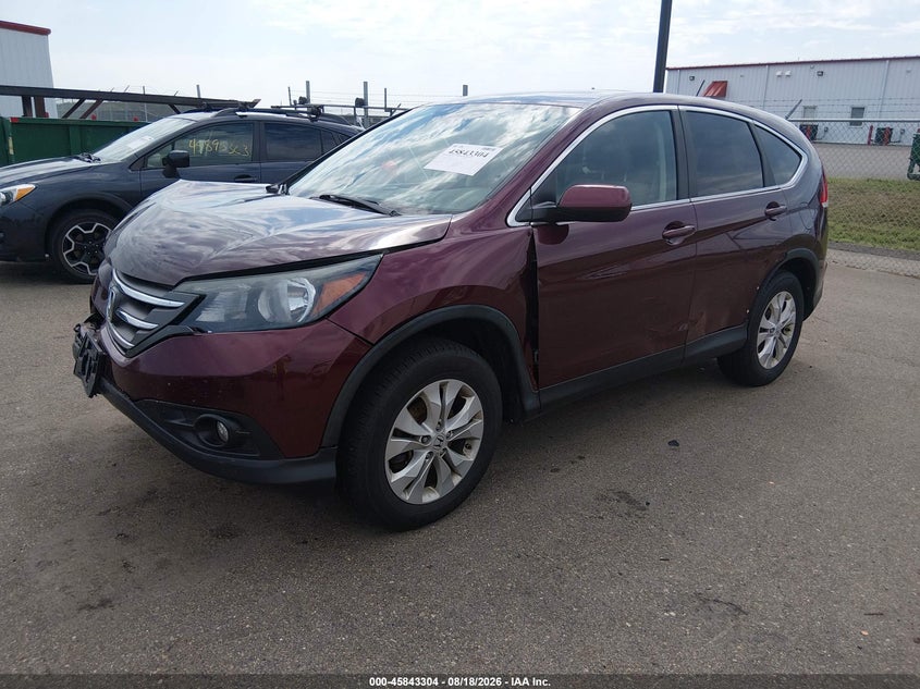 2013 Honda CR-V, Удар спереду, IAAI, VIN 5J6RM4H51DL088543 — фото 2