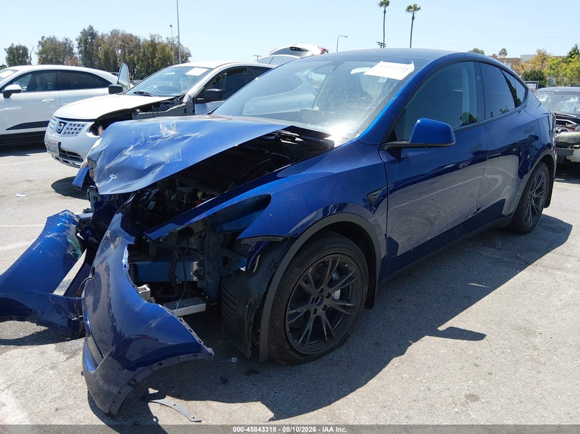 2025 TESLA MODEL Y auction photo 2