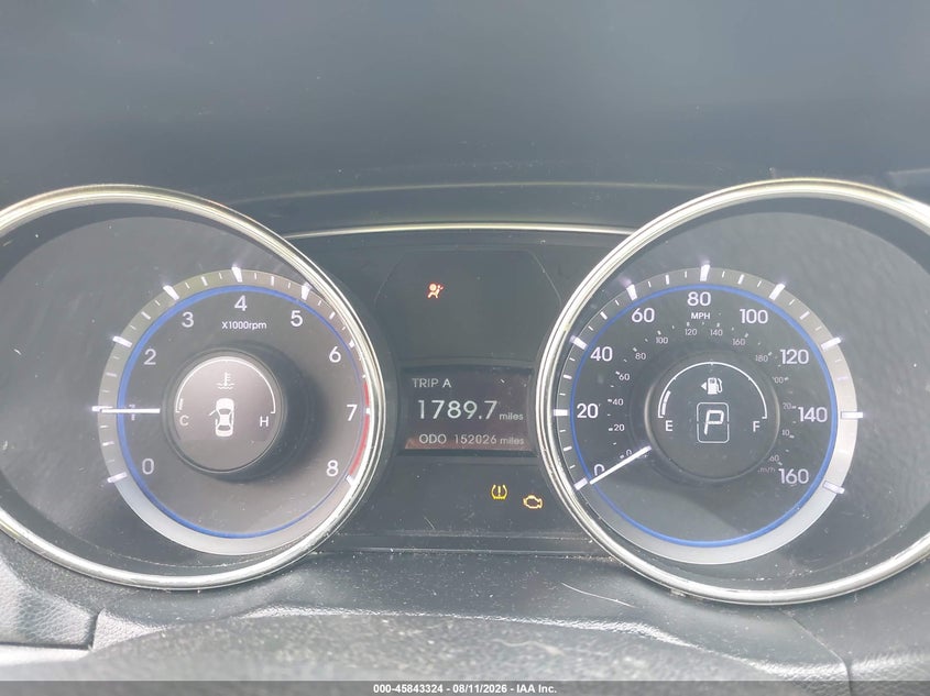 2012 HYUNDAI SONATA auction photo 7