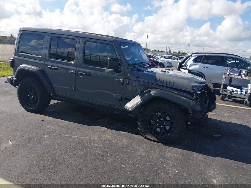 2021 JEEP WRANGLER UNLIMITED WILLYS 4X4