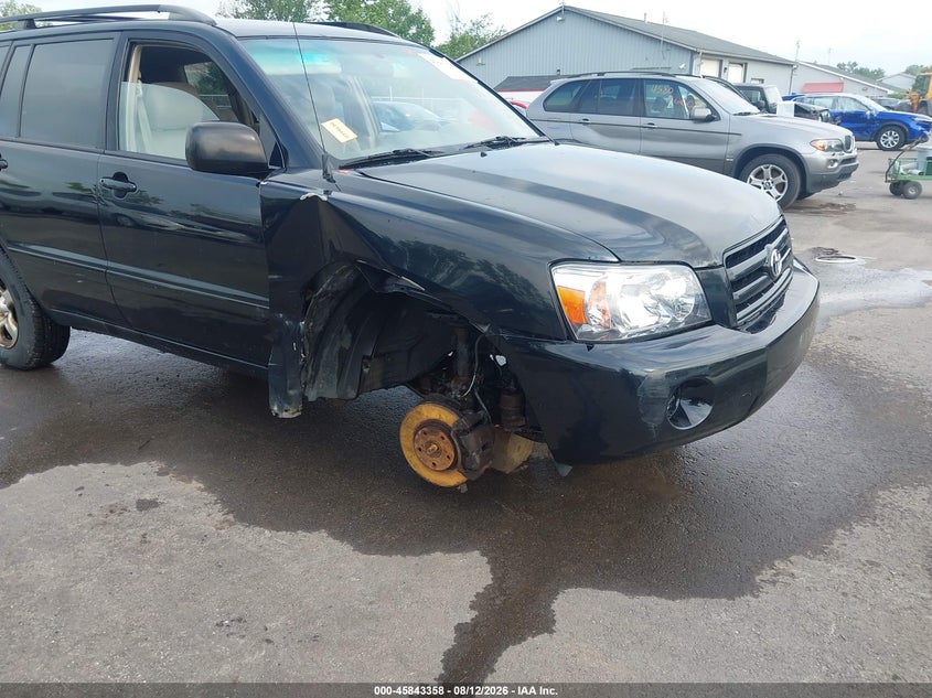 2004 TOYOTA HIGHLANDER SPORT UTILITY VEHICLE 2.4L I-4 DOHC, VVT, 160HP