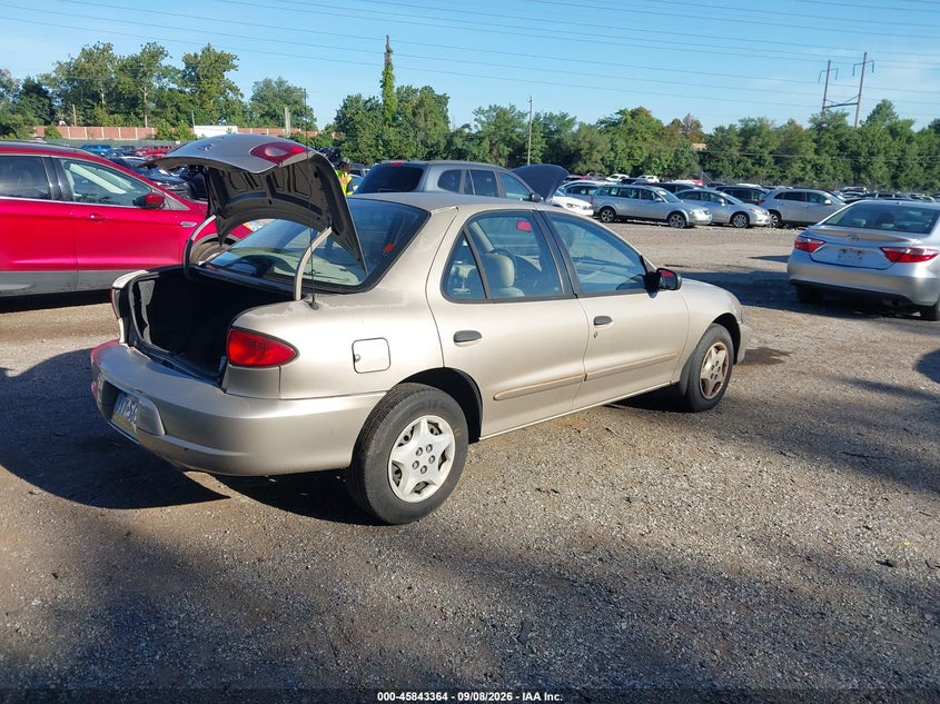 2001 CHEVROLET CAVALIER — zdjęcie 4
