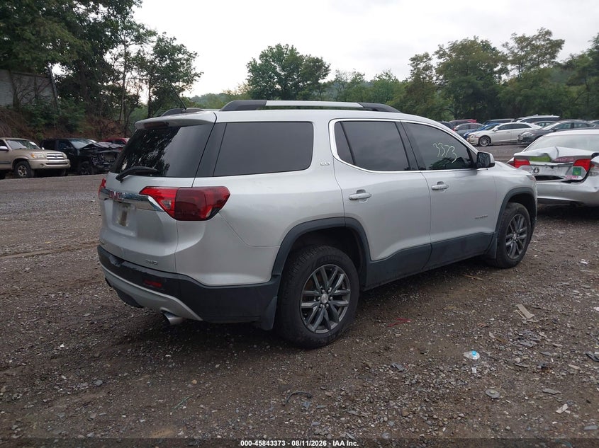 Vin: 1gkknuls8hz184758, lot: 46342282, gmc acadia slt-1 20174