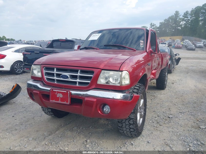 FORD RANGER 2001 VIN 1FTYR14V41TA98616