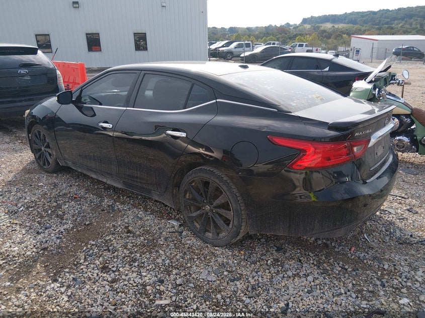2017 NISSAN MAXIMA auction photo 3