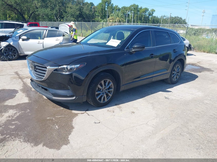 Vin: jm3tcaby9m0528517, lot: 46342355, mazda cx-9 sport 20212