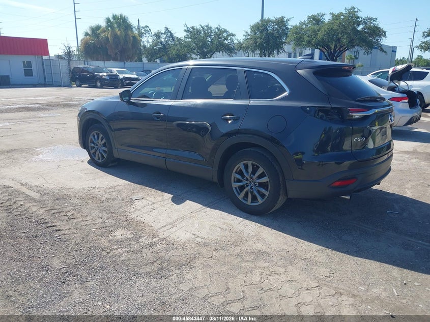 Vin: jm3tcaby9m0528517, lot: 46342355, mazda cx-9 sport 20213