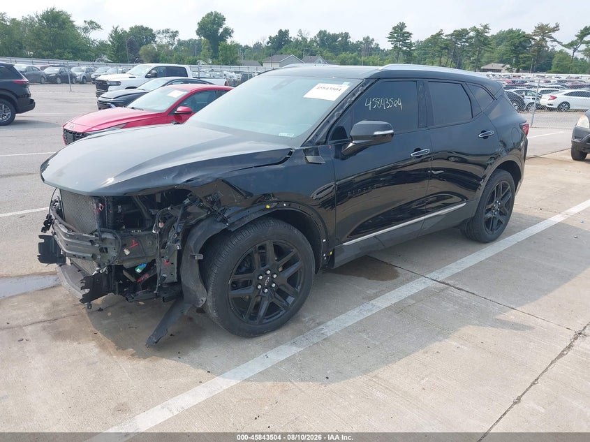 CHEVROLET BLAZER 2022 VIN 3GNKBLRS4NS139628