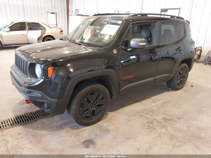 2018 JEEP RENEGADE SPORT UTILITY VEHICLE 2.4L I-4 VVT, 180HP