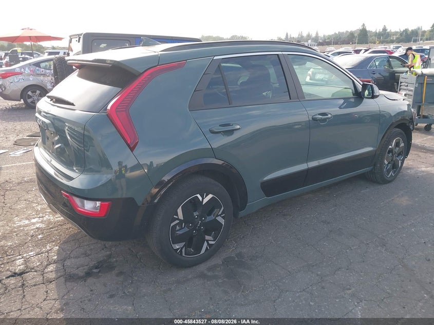 Vin: kndcr3l19r5115897, lot: 46342435, kia niro ev wind 20244