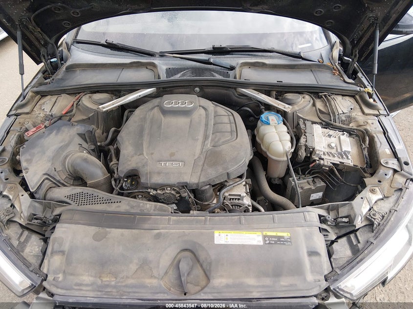 AUDI A4 2018 VIN WAUENAF46JA035335
