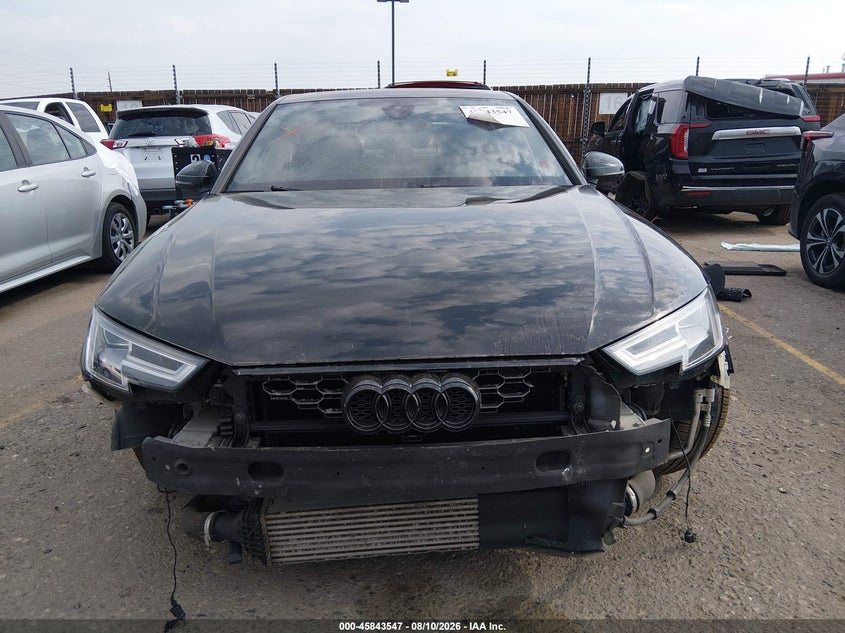 AUDI A4 2018 VIN WAUENAF46JA035335