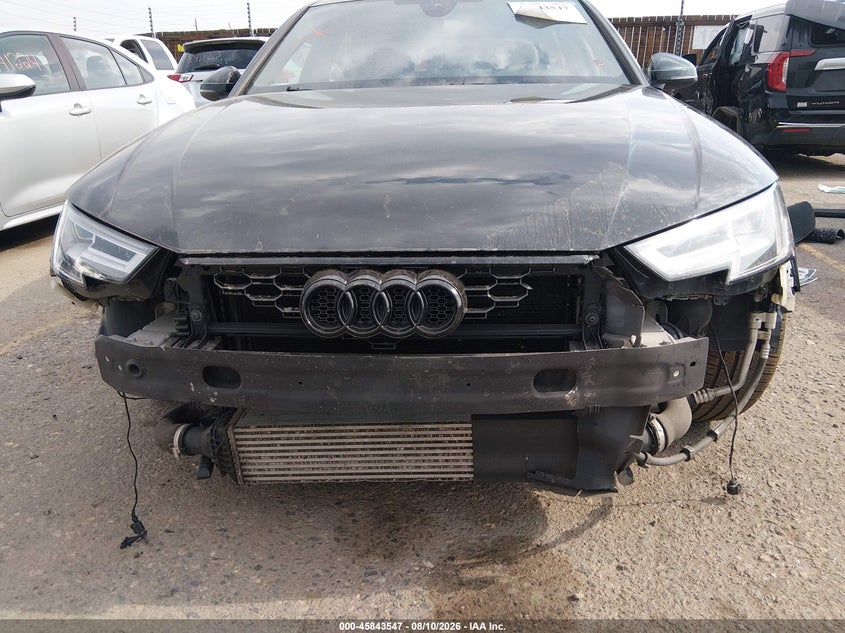 AUDI A4 2018 VIN WAUENAF46JA035335