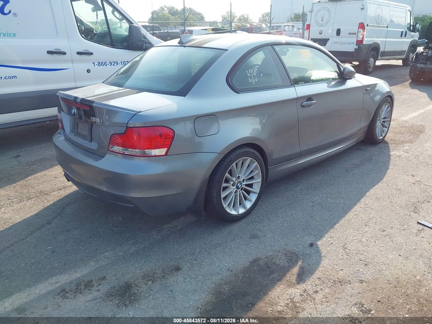 2009 BMW 1 SERIES COUPE 3.0L I-6 DI, DOHC, VVT, TURBO, 300HP