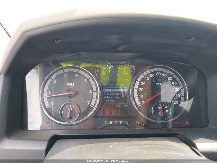 2010 DODGE RAM 1500 auction photo 7