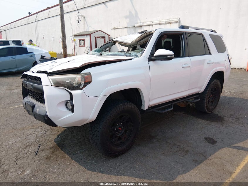 Vin: jtebu5jr7h5454392, lot: 46342483, toyota 4runner trd off road 20172