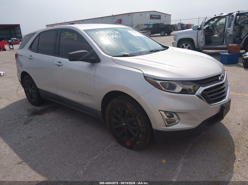Vin: 3gnaxsev2ks543420, lot: 46342486, chevrolet equinox ls 20191