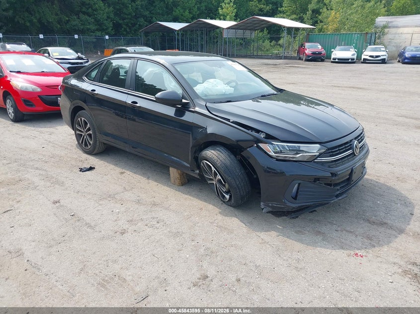 2023 Volkswagen Jetta 1.5T Sport, Right Front, IAAI, VIN 3VWBM7BU2PM053423