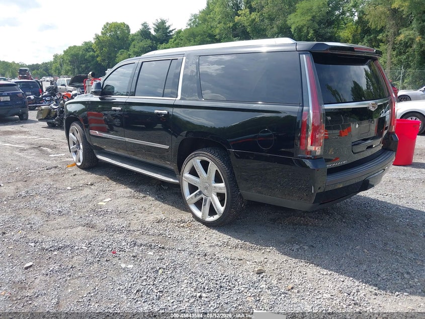 Vin: 1gys4hkj3gr223926, lot: 46342503, cadillac escalade esv luxury collection 20163