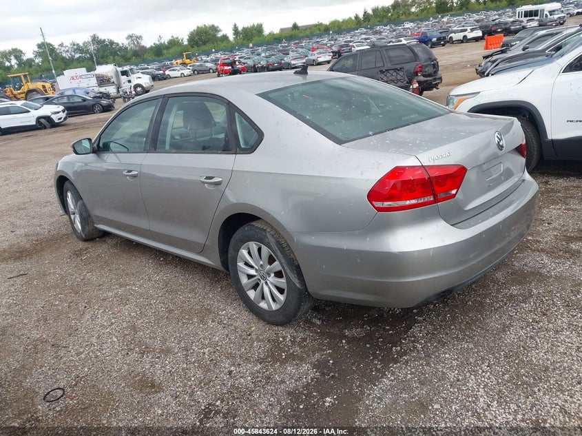2014 VOLKSWAGEN PASSAT auction photo 3
