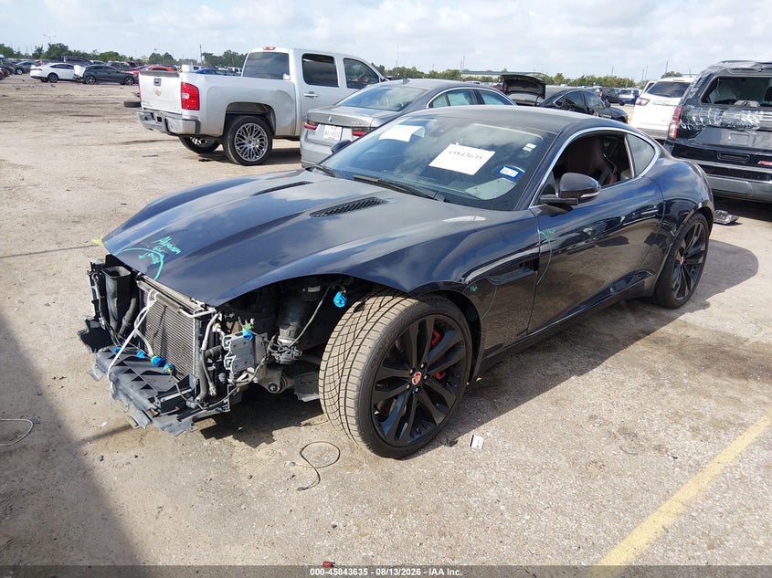 Vin: sajwa6bc5f8k10946, lot: 46342543, jaguar f-type s 20152