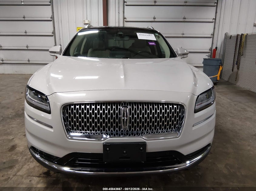 LINCOLN NAUTILUS 2021 VIN 2LMPJ8K96MBL04198