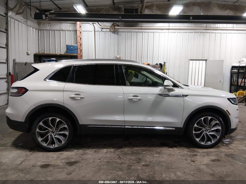 LINCOLN NAUTILUS 2021 VIN 2LMPJ8K96MBL04198