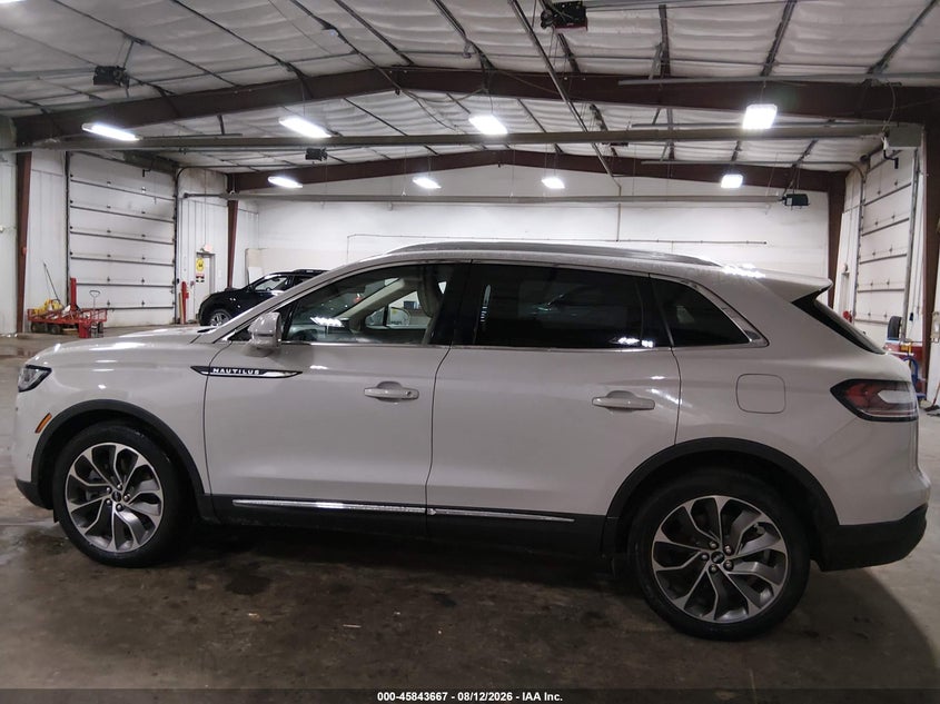 LINCOLN NAUTILUS 2021 VIN 2LMPJ8K96MBL04198