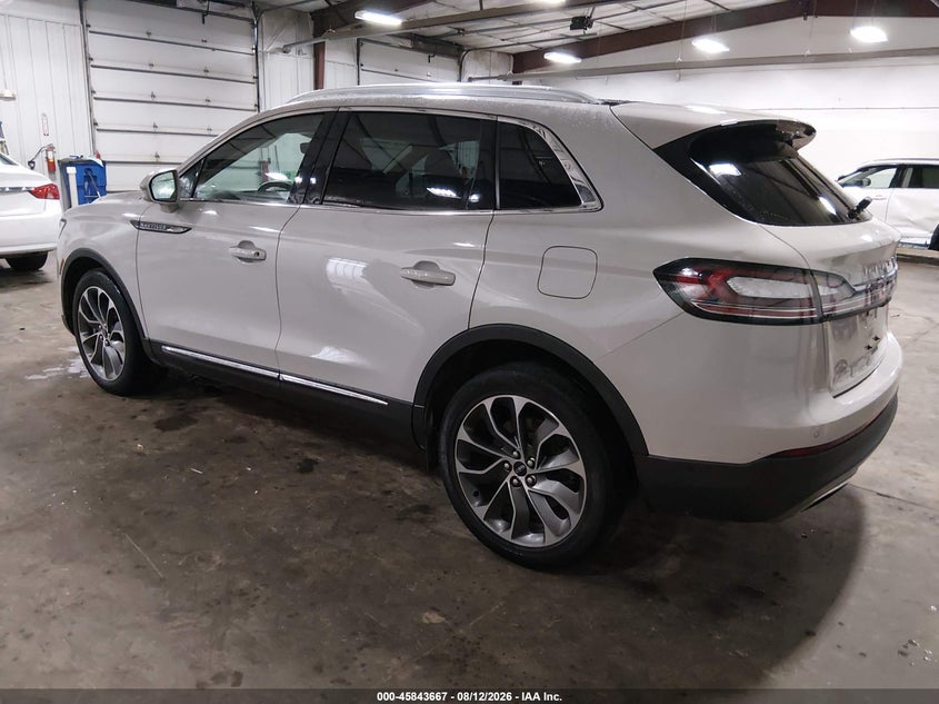 LINCOLN NAUTILUS 2021 VIN 2LMPJ8K96MBL04198