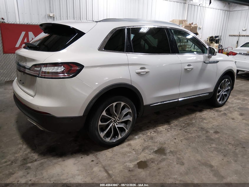 LINCOLN NAUTILUS 2021 VIN 2LMPJ8K96MBL04198