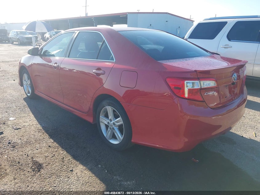 2012 TOYOTA CAMRY auction photo 3
