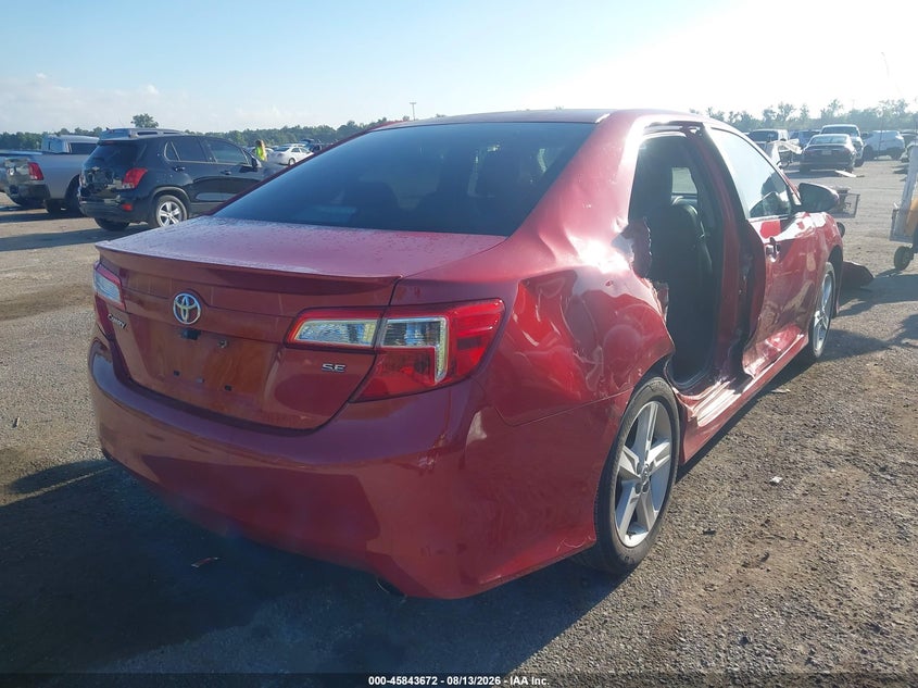 2012 TOYOTA CAMRY auction photo 4