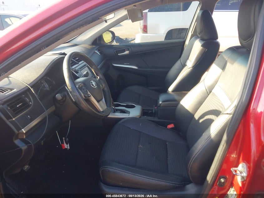 2012 TOYOTA CAMRY auction photo 5