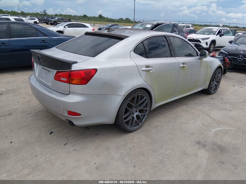 2008 LEXUS IS 350 auction photo 4