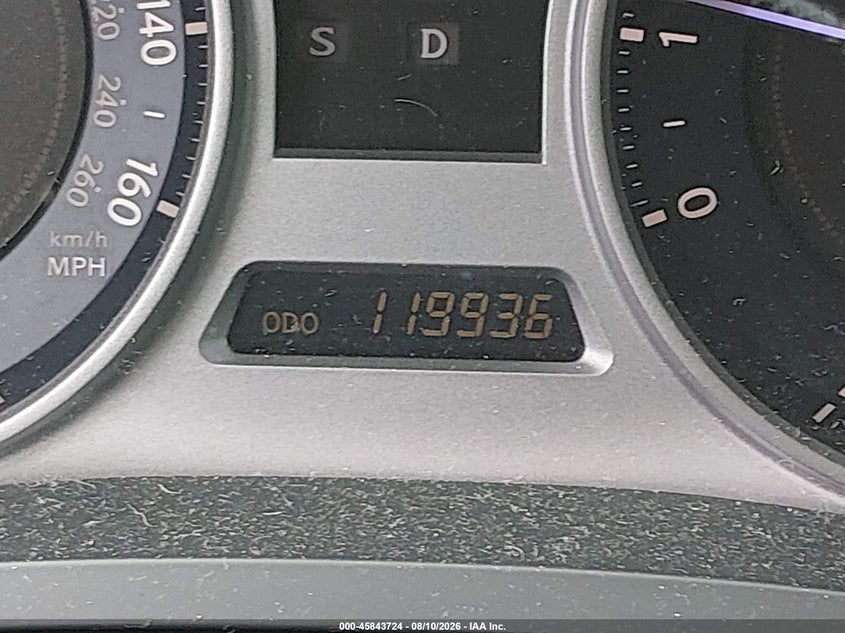 2008 LEXUS IS 350 auction photo 7