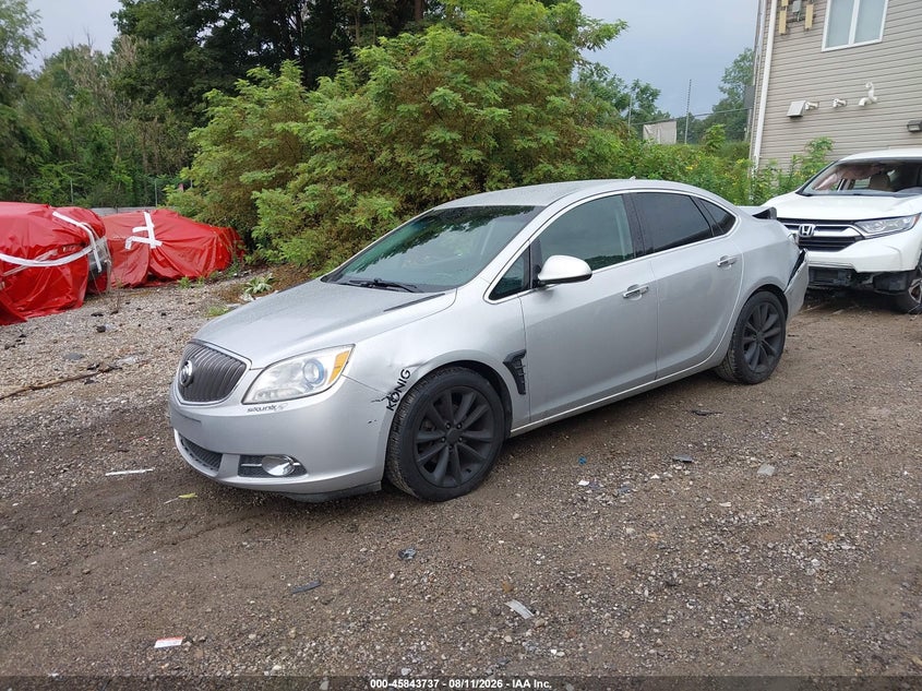 2012 Buick Verano, Rear, IAAI, VIN 1G4PR5SK0C4164535 — photo 2