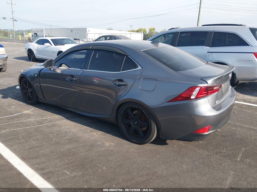 LEXUS IS 350 2015 VIN JTHCE1D26F5007657