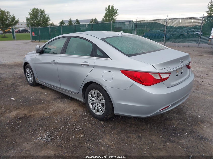 2011 HYUNDAI SONATA auction photo 3