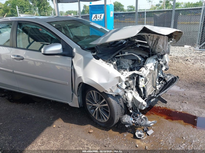 TOYOTA COROLLA 2016 VIN 2T1BURHE9GC570080