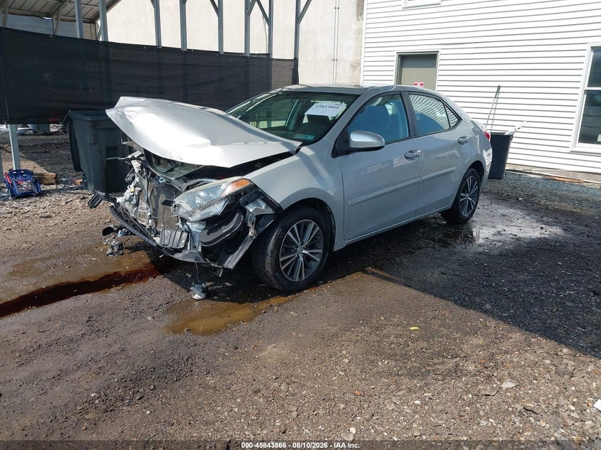 Vin: 2t1burhe9gc570080, lot: 46342774, toyota corolla le premium 20162