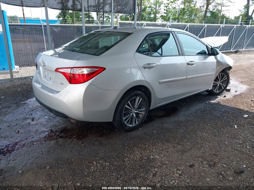 Vin: 2t1burhe9gc570080, lot: 46342774, toyota corolla le premium 20164