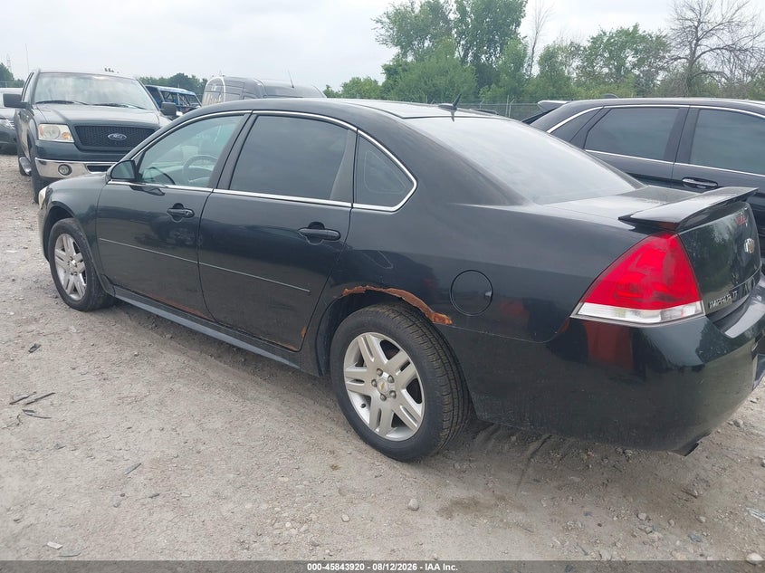 2012 CHEVROLET IMPALA SEDAN 3.6L V-6 DI, DOHC, VVT, 300HP