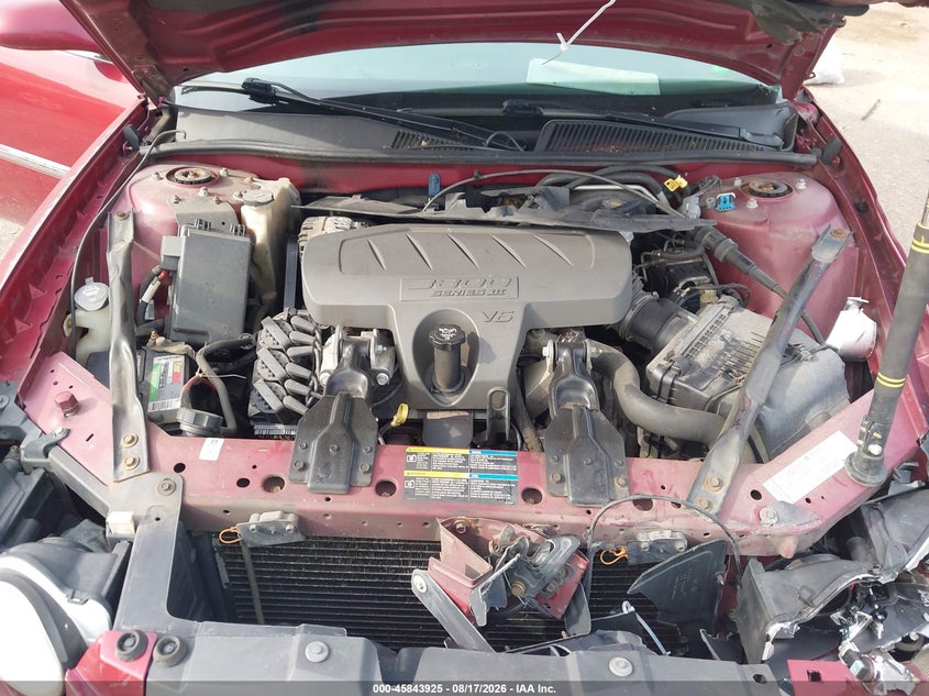 BUICK LACROSSE 2006 VIN 2G4WD582161211475