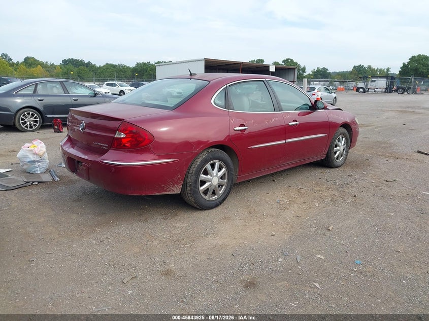 BUICK LACROSSE 2006 VIN 2G4WD582161211475