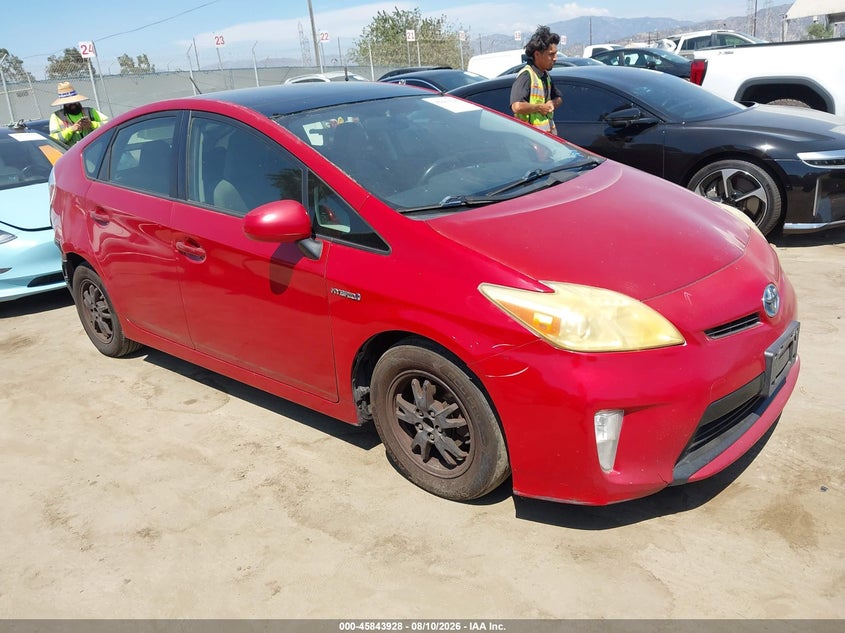 2012 TOYOTA PRIUS HATCHBACK 1.8L I-4 DOHC, VVT, 98HP
